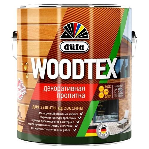 Dufa пропитка WOODTEX, 3 л,