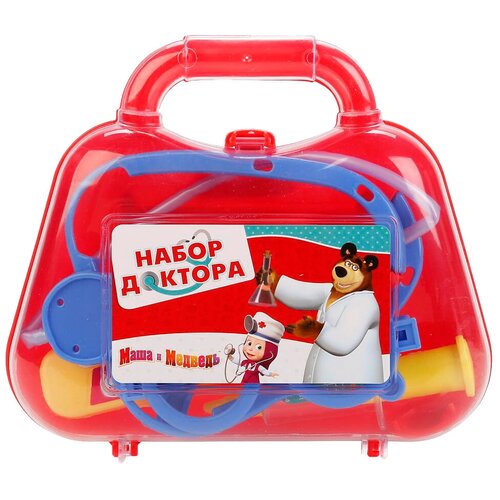 Играем в доктора Набор доктора Играем вместе Маша и медведь (B1533571-R)