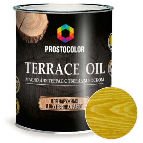 Масло Prostocolor Terrace Oil, дуб, 0.75