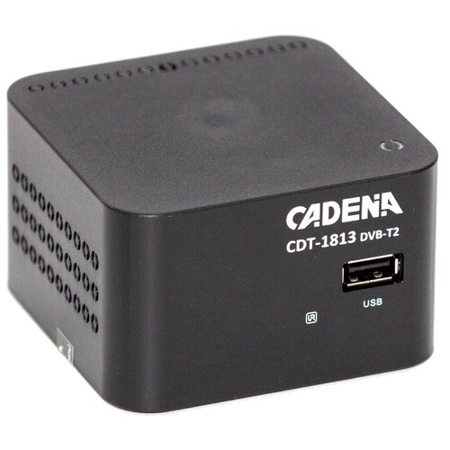   Беру TV-тюнер Cadena CDT-1813 черный