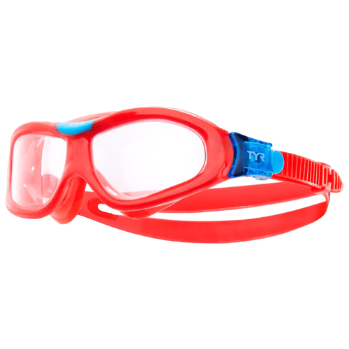 Очки-маска для плавания Tyr Orion Swim Mask Kids LGORNK, красный