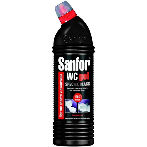 Sanfor гель для унитаза Special Black, 0.75 кг