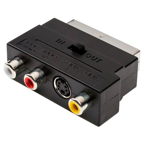 Аксессуар ATcom SCART - 3RCA+SVHS АТ1010