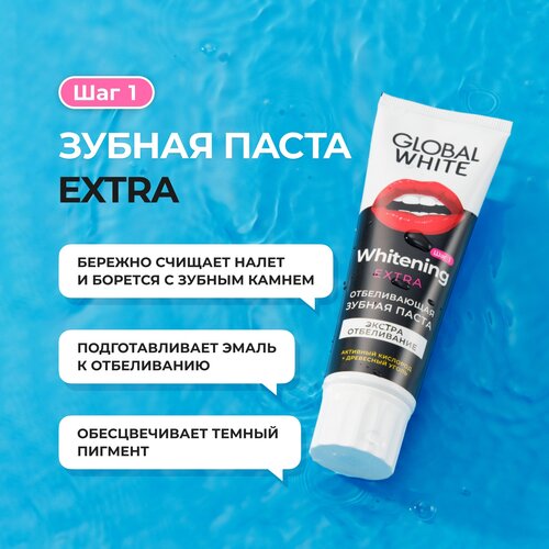   Яндекс Маркет Зубная паста Global White Зубная паста отбеливающая GLOBAL WHITE extra