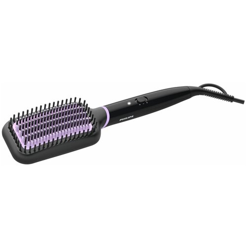 Расческа-выпрямитель Philips BHH880 StyleCare Essential черный/фиолетовый