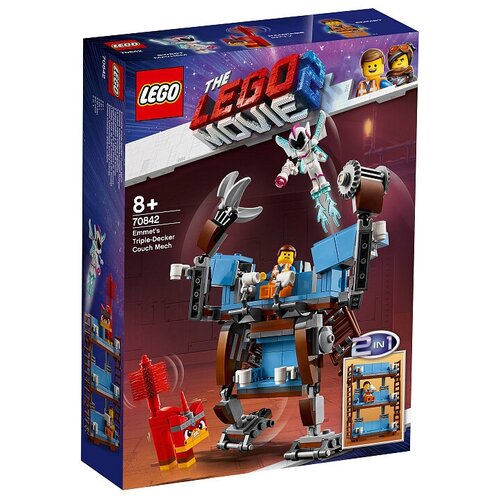 Lego 70842 Movie 2 Трёхъярусный диван Эммета