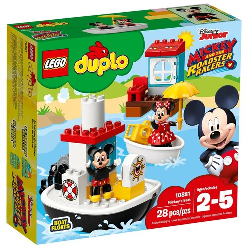 LEGO Duplo Disney Конструктор Катер Микки, 10881