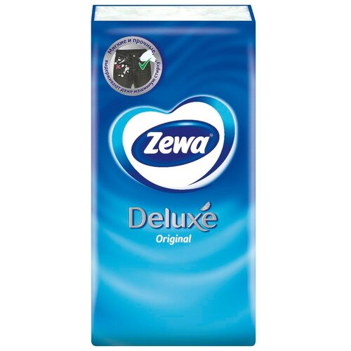 Платочки Zewa Deluxe, 10 листов, 1 пачка,