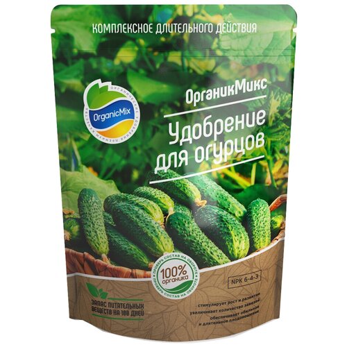 Удобрение Organic Mix для огурцов, 0.85 л, 0.85 кг, количество упаковок: 1