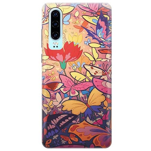Чехол - накладка ArtColor для Huawei P30 с принтом Красочны
