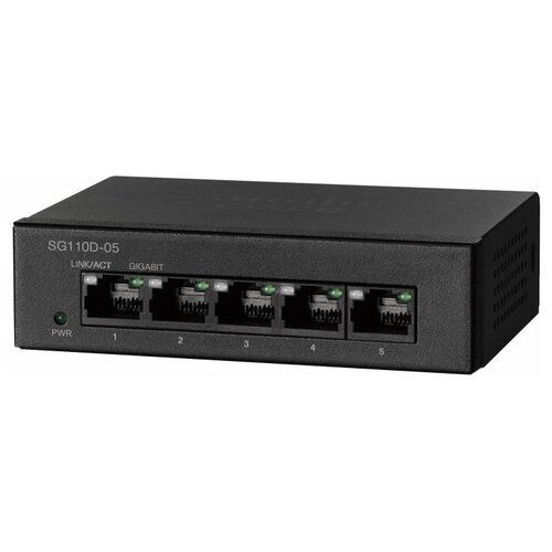 Cisco SB SG110D-05-EU Коммутатор 5-портовый SG110D-05 5-Port