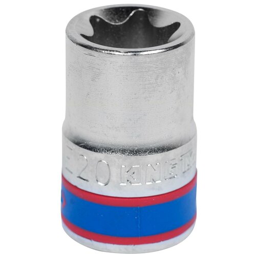 Головка торцевая TORX Е-стандарт 1/2, E20, L = 39 мм KING T