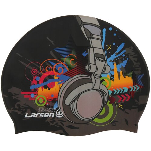 Шапочка для плавания Larsen SC100, headphones