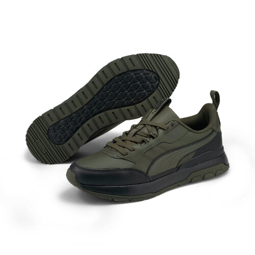 Кроссовки и кеды  Яндекс Маркет Кроссовки PUMA R78 Trek Lth, размер 10,5 UK, чёрный