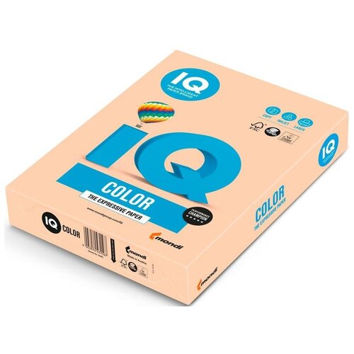 Бумага и пленка Бумага IQ Color A4 80 г/м² 500 лист., темно-кремовый SA24