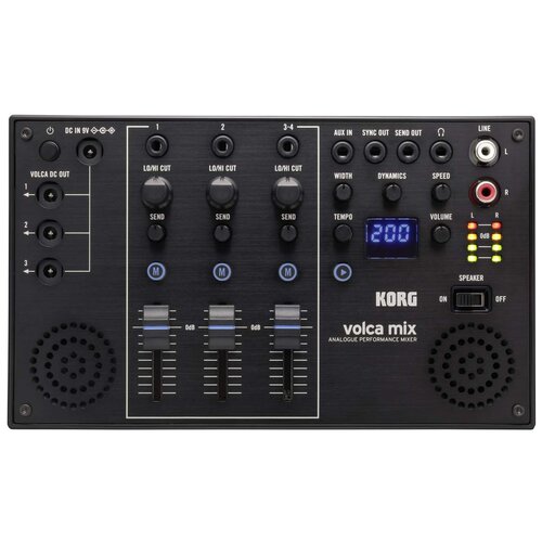 Микшерные пульты  Яндекс Маркет Korg volca mix 4-канальный аналоговый микшер