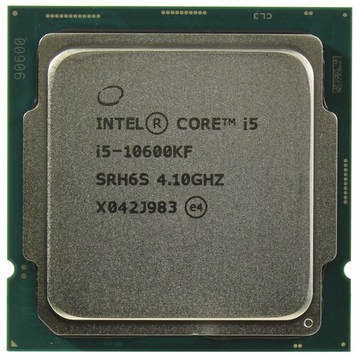 Процессор Intel Core i5-10600KF LGA1200,  6 x 4100 МГц, OEM