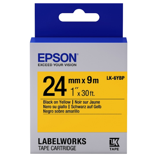 Лента термотрансферная Epson LK-6YBP (C53S656005)