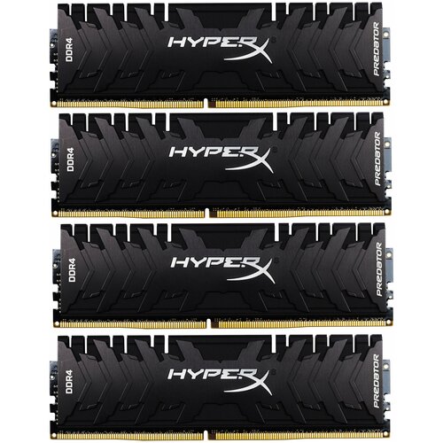 Оперативная память HyperX 32Gb (4x8 Гб) DDR4 Predator HX424C