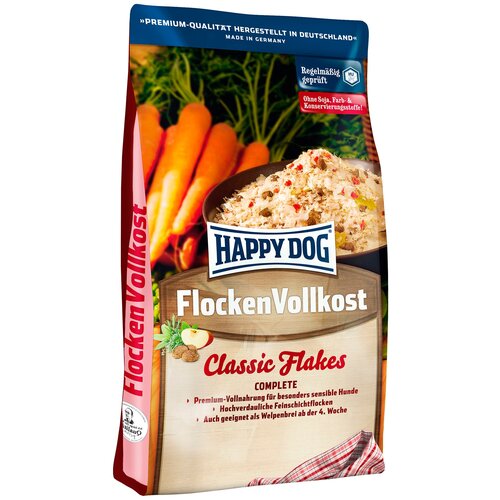 Happy Dog Flakes сухой корм для взрослых собак в хлопьях - 3