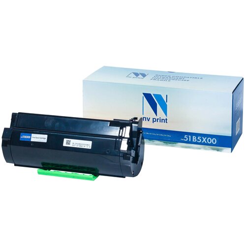 Картридж NV Print 51B5X00 для Lexmark, 20000 стр,