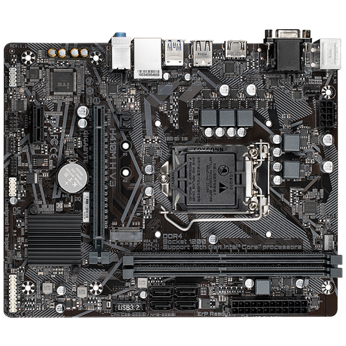 Материнская плата GIGABYTE H410M H V3, LGA 1200, Intel H510,