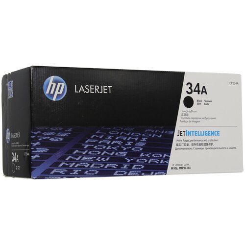 Фотобарабан HP CF234A, для LaserJet M106w M106, M134a M134, M134fn, черный,