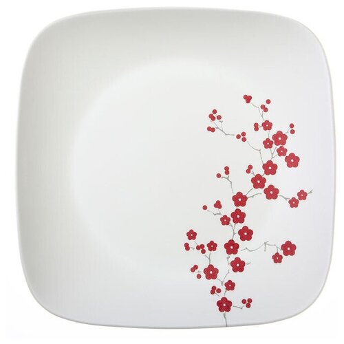 Тарелка закусочная Hanami Garden, 22х22 см 1103190 Corelle