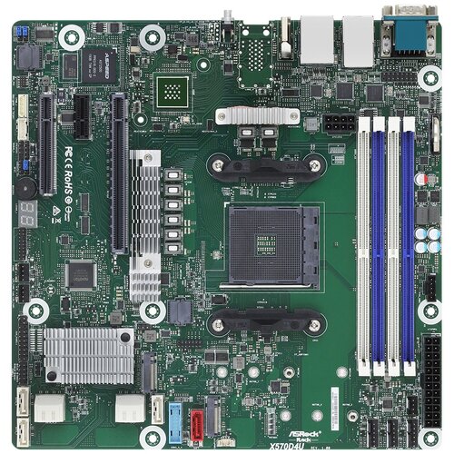 ASRock X570D4U AM4 X570 DDR4 mATX D-Sub/HDMI