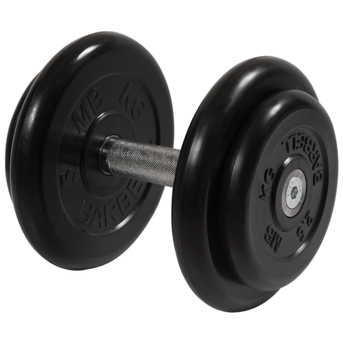 Гантель неразборная MB Barbell MB-FdbM-B