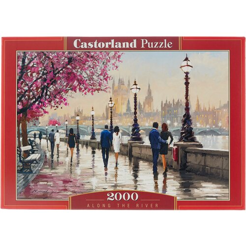 Пазл Castorland Along the River (C-200566), 2000 дет., 68х92х28