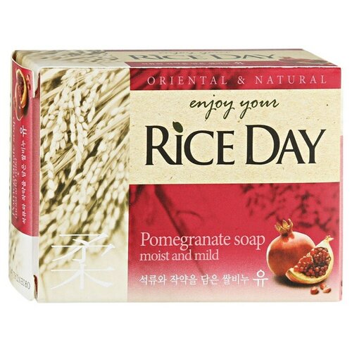 Мыло туалетное LION Riceday с экстрактом граната и пиона, 10