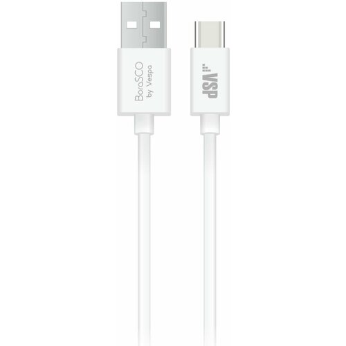 Кабель BoraSCO 34850 USB-C Белый 1 м