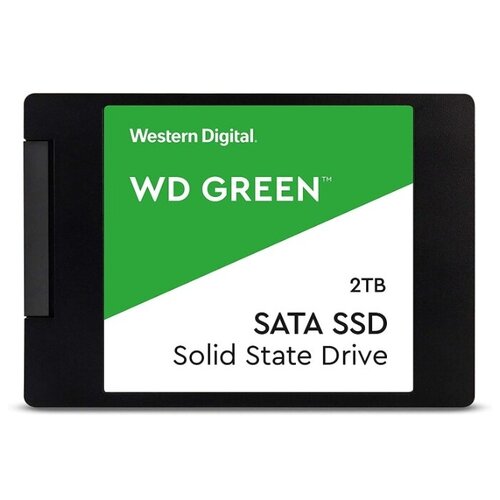 Накопитель SSD WD SATA III 2Tb WDS200T2G0A Green 2.5