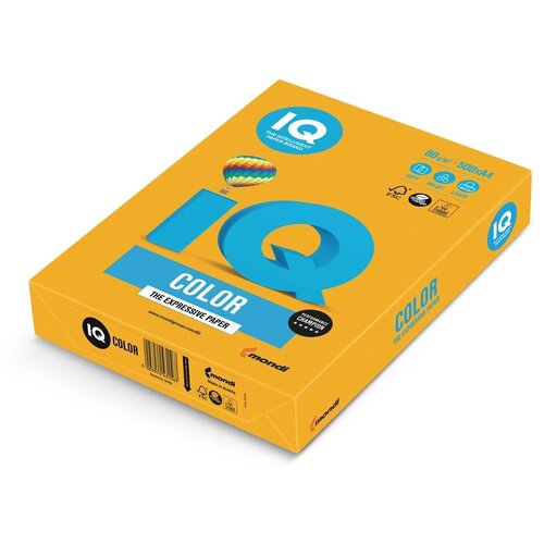 Бумага и пленка  Беру Бумага IQ Color A4 80 г/м² 500 лист., старое золото AG10