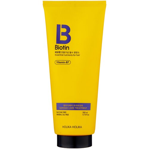 Holika Holika маска-кондиционер Biotin Damage Care Treatment, 200