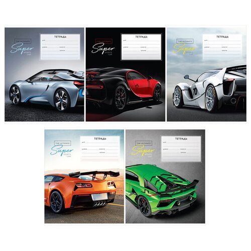 Тетрадь 12л., линия ArtSpace Авто. Super cars