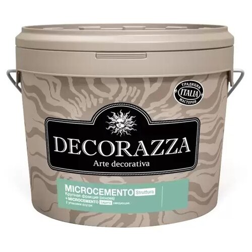 Декоративное покрытие Decorazza Microcemento Struttura + Legante, MC 001, 7.2