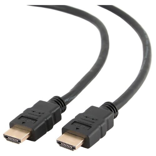 Кабель HDMI CABLEXPERT , 1м, v2.0, 19M/19M, белый, позол.раз