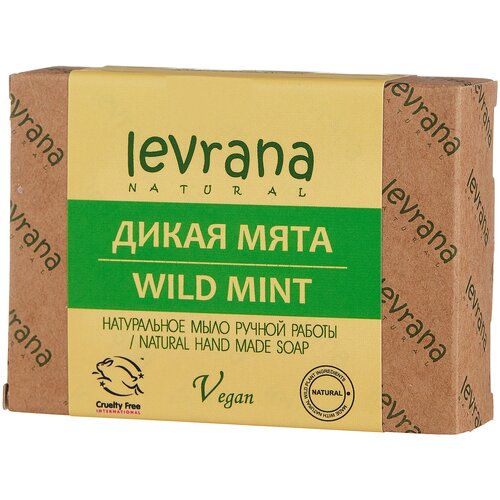 Levrana Мыло кусковое Дикая мята, 100