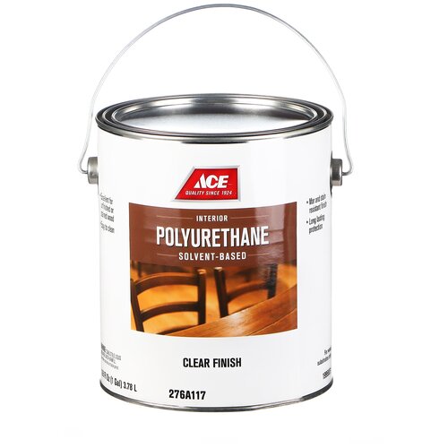  Лак для внутренних и наружных работ POLYURETHANE Clear Finis