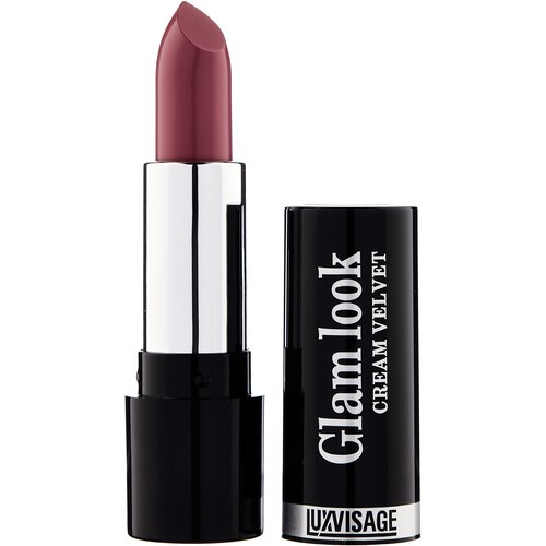 LUXVISAGE помада для губ Glam Look Cream Velvet, оттенок 317 виноградный