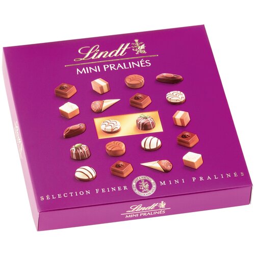 Конфеты LINDT Мини пралине, ассорти, 100 г