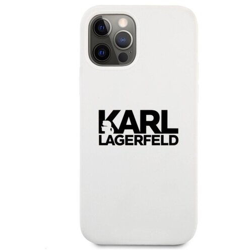 Чехол CG Mobile Karl Lagerfeld Liquid silicone stack logo Ha