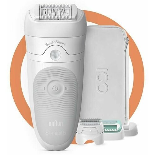 Эпилятор женский Braun MBSES5, сухая и влажная эпиляция, 2 скорости, 28