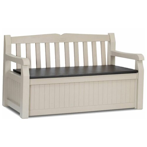 Скамья-сундук Keter Eden Garden Bench Beige 230398