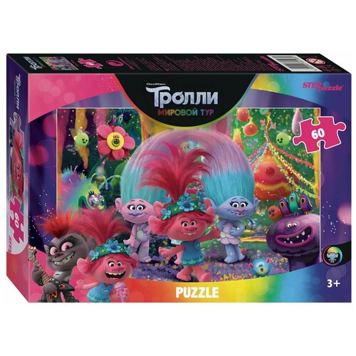 Пазл 60 элементов Step Puzzle DreamWorks. Trolls 2 (81193)