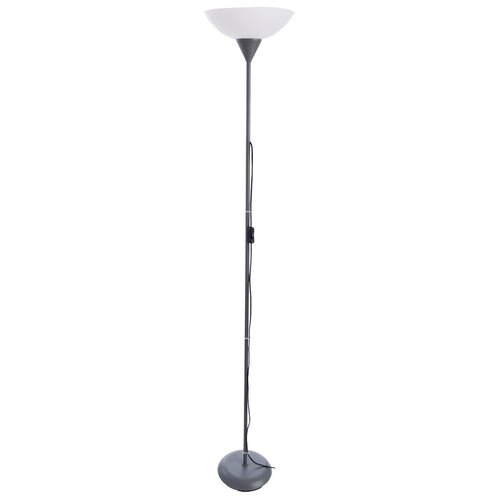   Яндекс Маркет Торшер Arte Lamp Duetto A9569PN-1SI, E27, 60 Вт, цвет армату