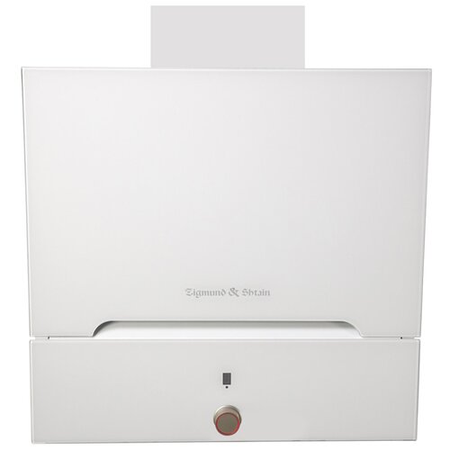 Наклонная вытяжка Zigmund & Shtain K 142.6 W, цвет корпуса белый, цвет окантовки/панели белый