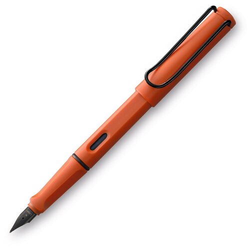 Ручка перьевая Lamy safari цвет чернил синий цвет корпуса ор